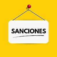 Sanciones NUEVA PRUEBA