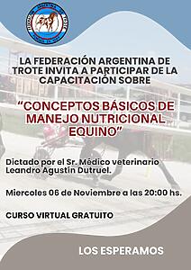 Lee más sobre el artículo NUEVA CAPACITACIÓN VIRTUAL 06/11/24